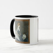 Mug Madame Marthe Le Tellier Sitting sur un sofa (Devant gauche)