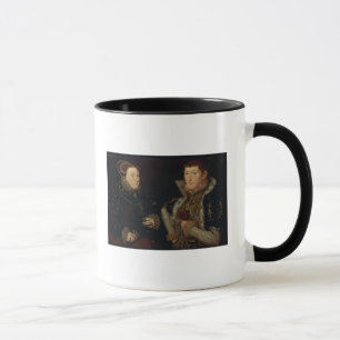 Mug Madame Mary Nevill et son fils Gregory Fiennes