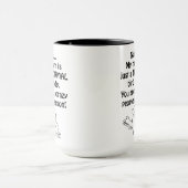 Mug Madame normale d'oiseau (Centre)