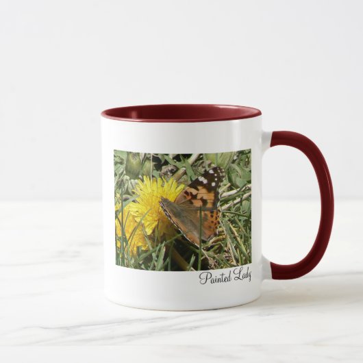 Mug Madame peinte (Droite)