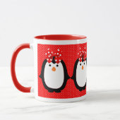 Mug Madame Penguins de Singin avec le quartet de (Gauche)