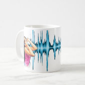 Mug Madame Red Cup du DJ (Devant gauche)