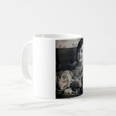 Mug Madame tatouée étendue (Devant gauche)