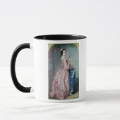 Mug Madame tenant des fleurs dans son jupon (Gauche)