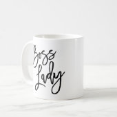 Mug Madame Trendy Lettering de patron (Devant gauche)