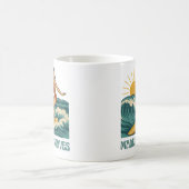 Mug Made For Waves Retro Surfing Pin-Up | Surf Girl (Centre)
