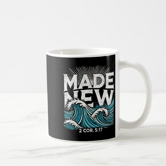 Mug Made New Baptized Baptism (Droite)
