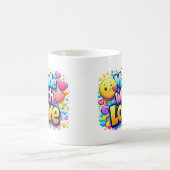 Mug Made with Love – Minimalist Heart Typography (Centre)