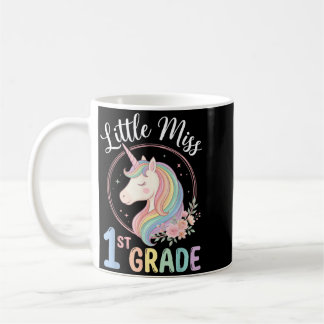 Mug Mademoiselle 1re Première année Retour à l'école L