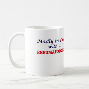 Mug Mademoiselle amoureuse d'un rhumatologue