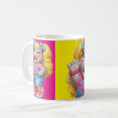 Mug Mademoiselle Hippo (Devant gauche)