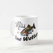 Mug Mademoiselle Line Wetter Rainbow Trout (Devant gauche)