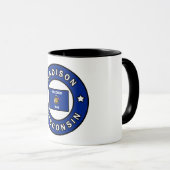 Mug Madison Wisconsin (Devant droit)