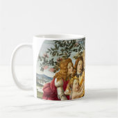 Mug Madone adorant l'Enfant avec 5 anges Botticelli (Gauche)