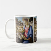 Mug Madone et Enfant et deux anges par Botticelli (Gauche)