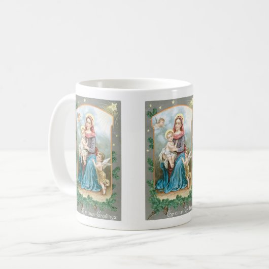 Mug Madonna avec Christ Child (Devant gauche)