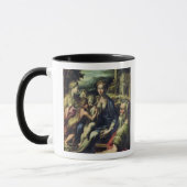 Mug Madonna avec le saint Zacharias, c.1527-30 (huile (Gauche)