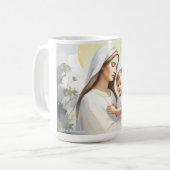 Mug Madonna avec l'enfant Jésus (Devant gauche)
