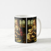 Mug Madonna de la Carnation par Léonard de Vinci (Devant droit)