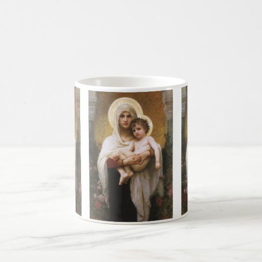 Mug Madonna des Roses par Bouguereau (Centre)