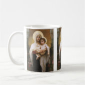 Mug Madonna des Roses par Bouguereau (Gauche)