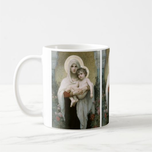 Mug Madonna des Roses par William-Adolphe Bouguereau (Gauche)