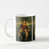 Mug Madonna du Goldfinch par Raphael Sanzio (Gauche)