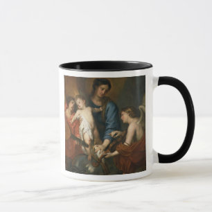 Mug Madonna et enfant avec des anges