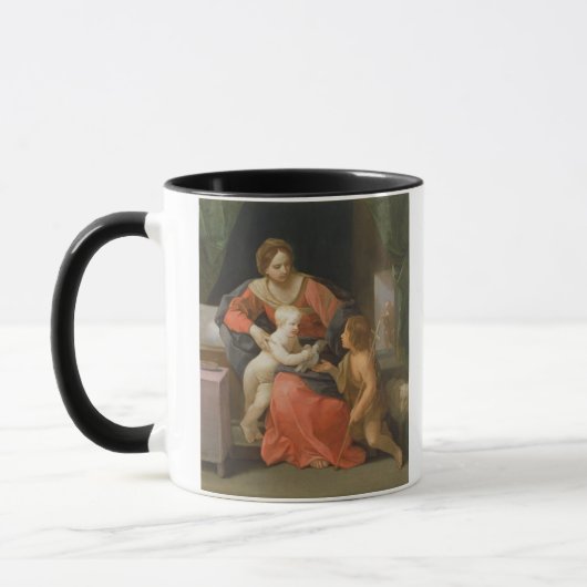 Mug Madonna et enfant avec St John le baptiste (Gauche)