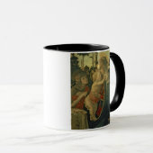 Mug Madonna et enfant avec St John le baptiste (huile (Devant droit)