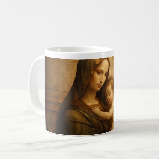 Mug Madonna version 2 (Devant gauche)