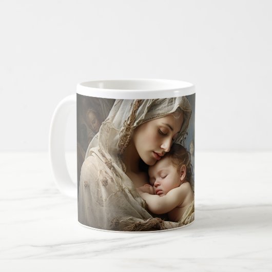 Mug Madonna version 34 (Devant gauche)