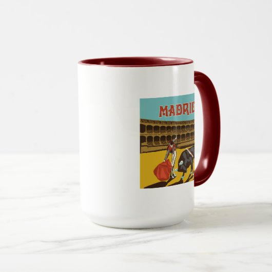 Mug Madrid, Espagne (Devant droit)