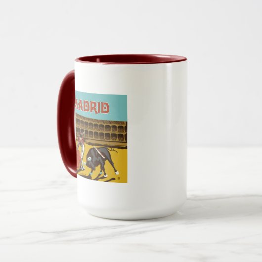 Mug Madrid, Espagne (Devant gauche)