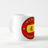 Mug Madrid Espagne (Devant gauche)
