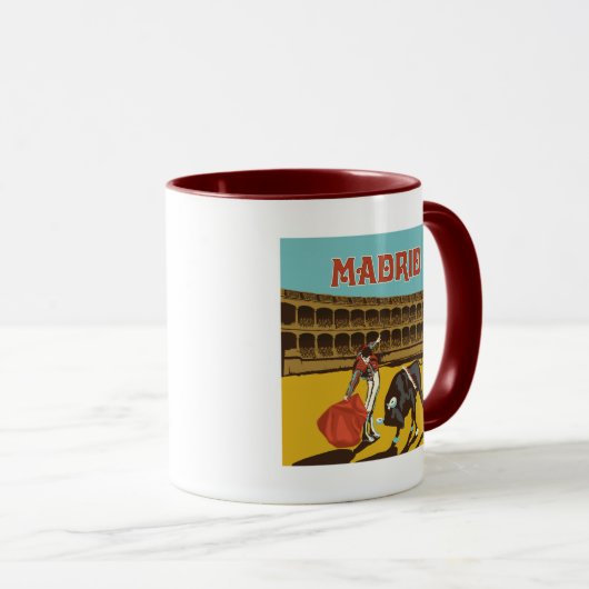 Mug Madrid, Espagne (Devant droit)