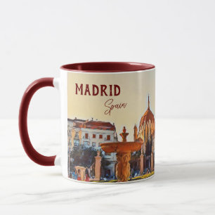 Mug Madrid Espagne Tourisme souvenir