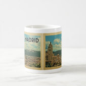Mug Madrid Espagne Vintage voyage (Centre)