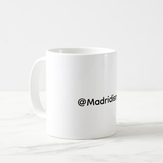 Mug @Madridismus (Devant gauche)