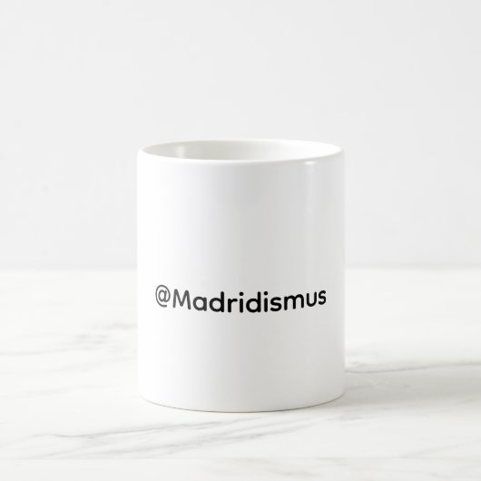 Mug @Madridismus (Centre)