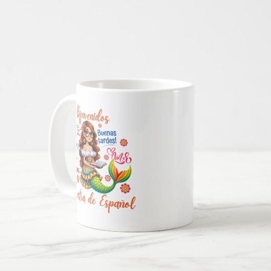 Mug Maestra de Español (Devant gauche)