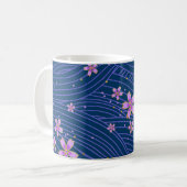 Mug Mag café Fleurs (Devant gauche)