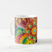 Mug Mag de café Mandala coloré (Devant gauche)