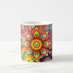 Mug Mag de café Mandala coloré