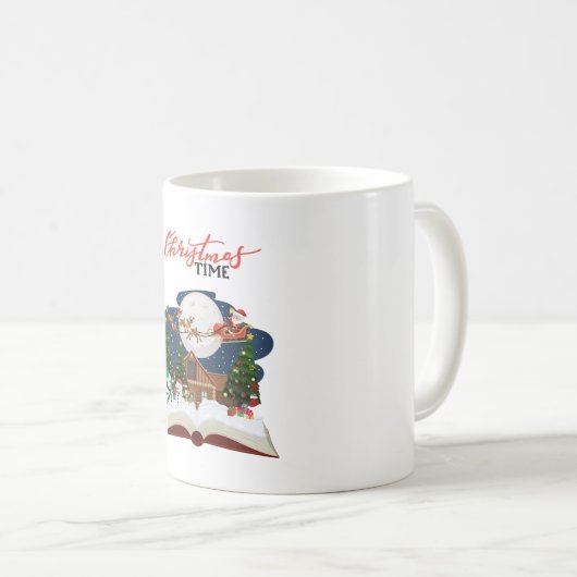 Mug Mag heure de Noël (Devant droit)