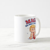 Mug MAGA … comme quand j'étais jeune - (Devant droit)