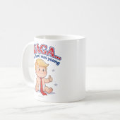Mug MAGA … comme quand j'étais jeune - (Devant gauche)