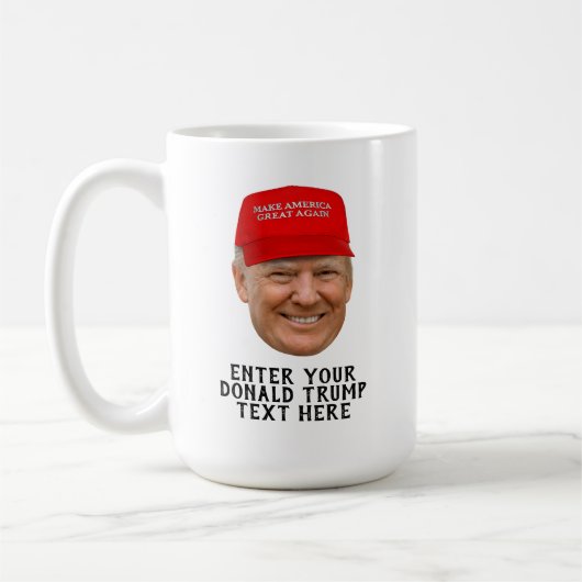 MUG MAGA DE DONALD TRUMP PERSONNALISÉ (Gauche)