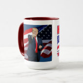 Mug MAGA hardcore (Devant gauche)