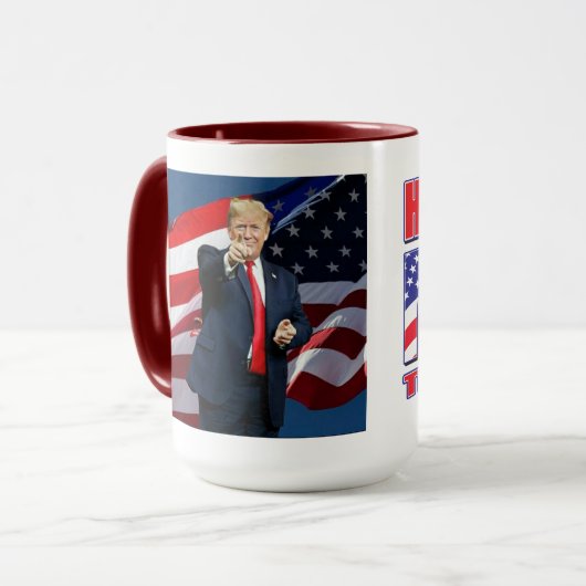 Mug MAGA hardcore (Devant gauche)